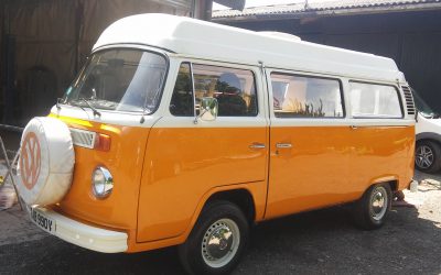 79 T2 Bay Window Camper Van (Yellow)