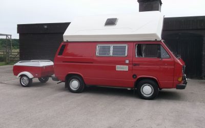 VW T25 Camper Van & Trailer to Match!